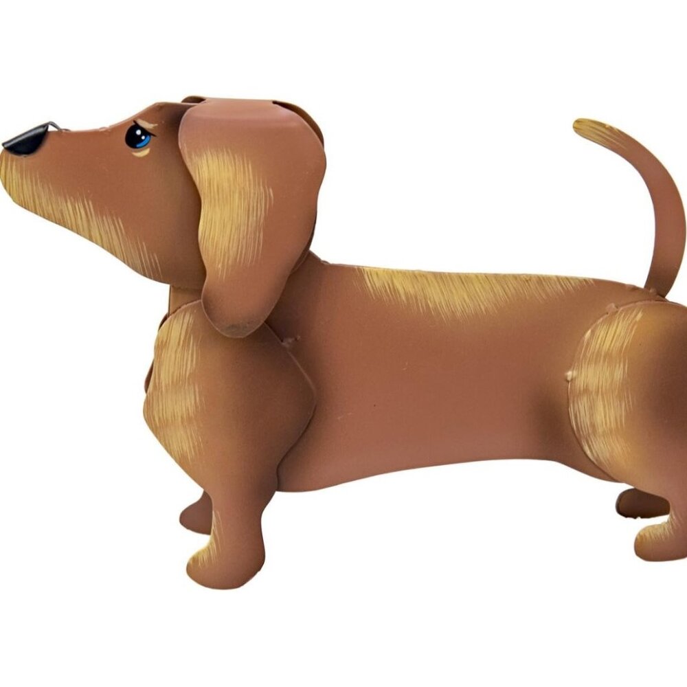 Round Top Collection Metal Dachshund